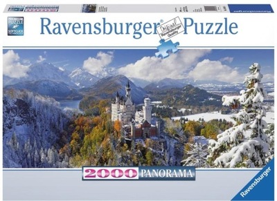 PUZZLE 2000 ZAMEK NEUSCHWANSTEIN PANORAMA