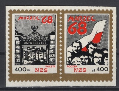 SOLIDARNOŚĆ - POCZTA NZS 1988 ROK MARZEC;68