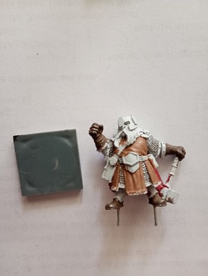 WARHAMMER DWARF HERO CHAMPION METAL 3