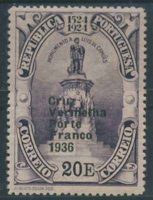 Portugalia 20 escudo / Cruz Vermeina Porto 1936