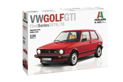 Italeri 3622 Samochód Volkswagen Golf GTI model VW Golf GTI 1/24