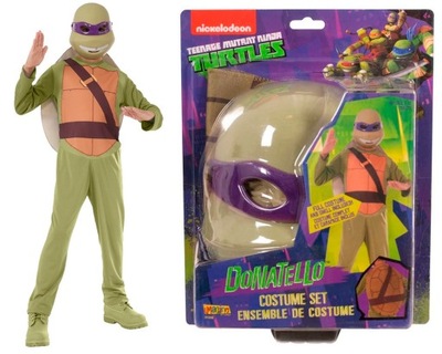 Strój Żółw Ninja Żółwia Donatello Turtles 125-135 cm ORYGINALNY