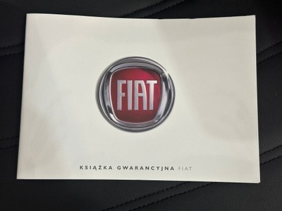 Fiat Polska Książka Serwisowa Gwarancyjna NIEWYPISANA 2015