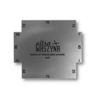 Miarka do mierzenia zapasów ZAPAŚNIK srebrna