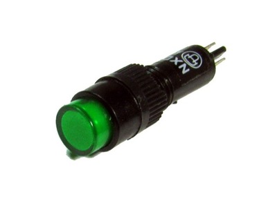 Kontrolka 8mm 230V AC NXD-215 zielona