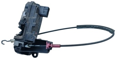 Замок двері лівий задній opel zafira b 13210738 фото №1