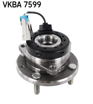 SKF TENSIONERS PUMP VKBA7599 SET BEARING WHEELS FRONT HUB  