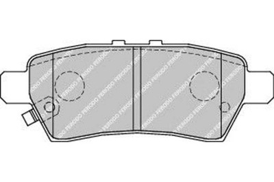 Ferodo тормозные колодки тормозные nissan pathfinder iii 2.5 фото №1