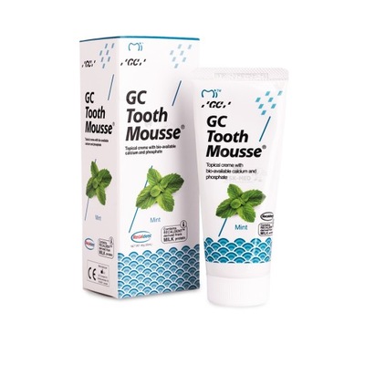 GC TOOTH MOUSSE MIĘTA BEZ FLUORU PŁYNNE SZKLIWO