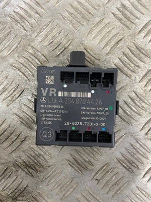 Блок управления модуль дверь mercedes-benz оригинальный номер a2048704426 фото №1