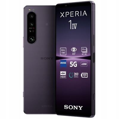 Smartfon Sony XPERIA 1 IV 12 GB / 256 GB fioletowy