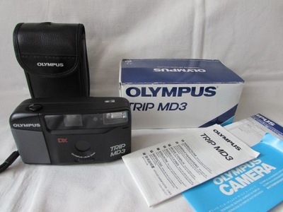 Olympus Trip MD3 aparat analogowy BOX komplet ideał