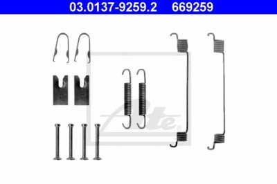 ATE 03.0137-9259.2 KOMPLEKTAS DODATKOW, APKABOS STABDŽIŲ 