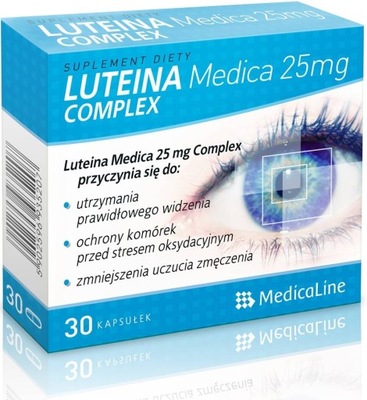 ALINESS Luteina Medica 25 mg complex x 30 kapsułek