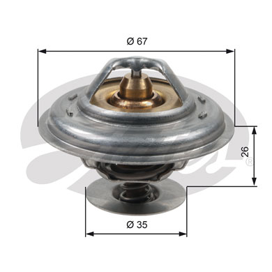 TERMOSTATO GATES TH13287G1  