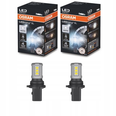 LUZ DIODO LUMINOSO LED OSRAM P13W SUBARU LUZ DE DÍA  