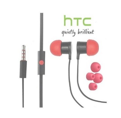 Słuchawki HTC RC E295 BLACK RED 3.5MM