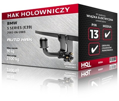 Hak holowniczy BMW 5 SERIES (E39), 2002-06/2003