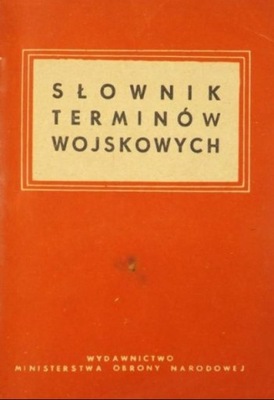 Słownik terminów wojskowych