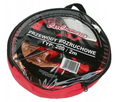 Przewody rozruchowe Typ 200A - 2.5m