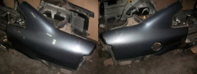 Четвертина крила задні vw passat b5 седан lc7u фото №1