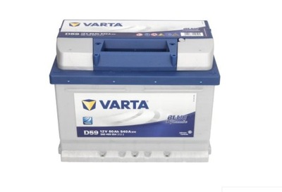 BATERÍA VARTA 12V 60AH 540A (SIN ZDANIA STEREGO) MAS NUEVOS MODELO  