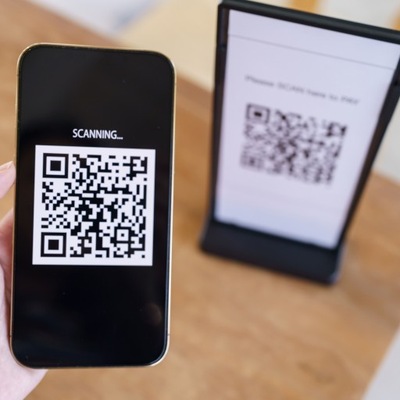 QR CODE, kod QR prowadzący do twojej strony www, płatności , menu, logo