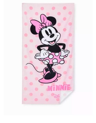 Disney Ręcznik kąpielowy basen 70 x 140 cm Myszka Minnie