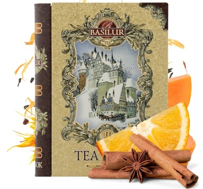 Basilur TEA BOOK VOL. II herbata czarna WANILIA liściasta PREZENT - 100 g