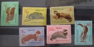 Bułgaria 1963 Zwierzęta