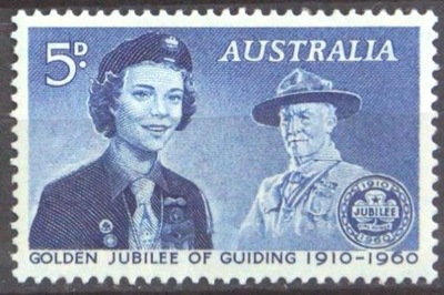 AUSTRALIA - 1960 - 50 LAT SKAUTINGU