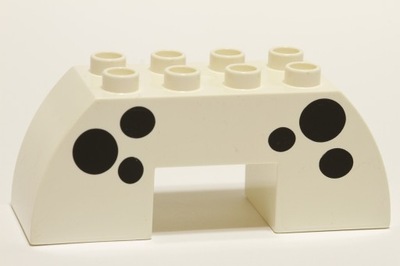 Lego Duplo klocek tematyczny kropki