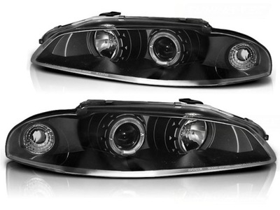 LAMPS GRILLES MITSUBISHI ECLIPSE 97-98 BLACK  