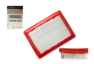 Оригінальний фільтр повітря renault captur ii symbioz aso оригінальний номер 165466161r фото №1