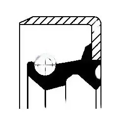 Кільце ущільнювальний ступиця задня 19019064b фото №1