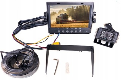 SET REAR VIEW MONITOR CAMERA TRAKTOR KOMBAJN TIR  