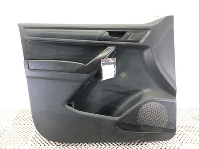 Обшивка двері лівий перед vw caddy iv minivan оббивка фото №1