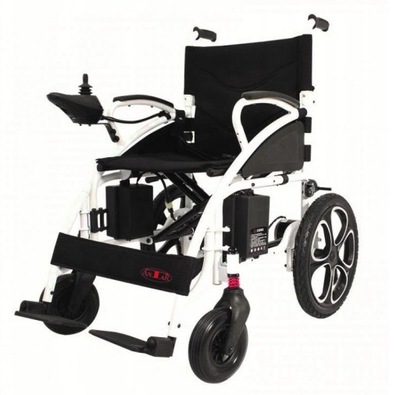 Wózek inwalidzki elektryczny składany lekki 20km