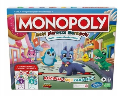 Gra planszowa Monopoly MOJE PIERWSZE MONOPOLY
