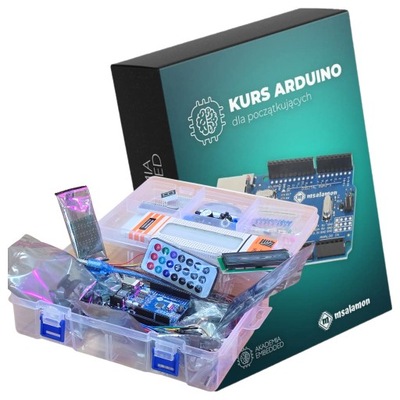 Zestaw Do Nauki Elektroniki Kurs Arduino Starter Kit Samodzielnego Montażu