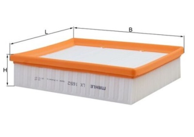 Mahle lx 1652 фильтр воздуха фото №1