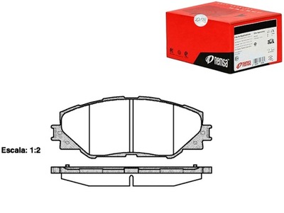 КОМПЛЕКТ - КОМПЛЕКТ КОЛОДОК ШАЛЬМІВНИХ [REMSA]