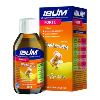 Hasco-Lek Ibum Forte bananowa 100 ml