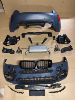 Кузов kit bmw x6 f16 w стиль x6m фото №1