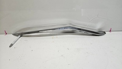 Vw t-roc 17-21 хром молдинг бампер перед правый фото №1