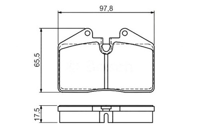 228 602 228 602 HAM.KLOCKI /P/AUDI 80 2.2 AVANT 94-95