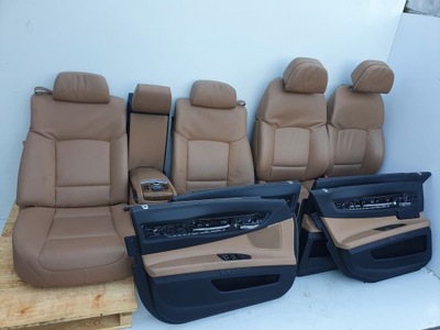 Bmw f01 сидіння сидіння комплект сидінь dvd rude шкіра фото №1