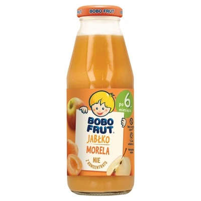 Bobo Frut Nektar jabłko morela 300ml