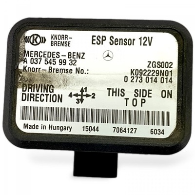 A0375459932 mercedes-benz датчик, esp фото №1