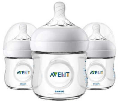 3 x Philips AVENT Butelka dla niemowląt 125ml 0m